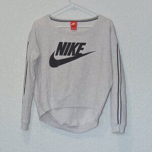 Womens Nike Grey Sweatshirt Size XS (100% cotton)